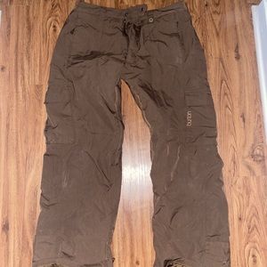 Burton brown snow pants